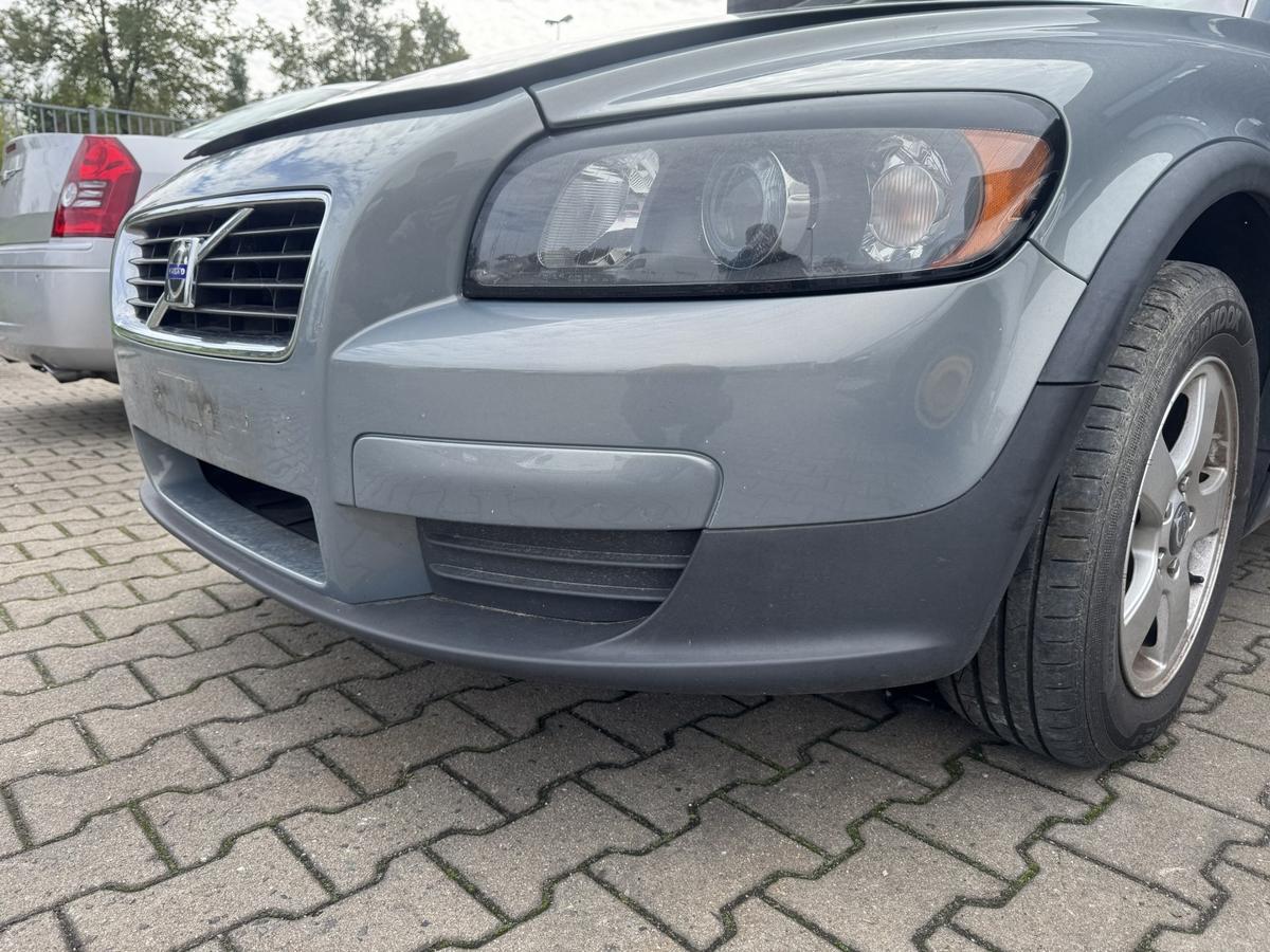 Volvo C30 original Stossf&auml;nger St0&szlig;stange vorn 49000 Chameleon Blue Metallic Bj.2008